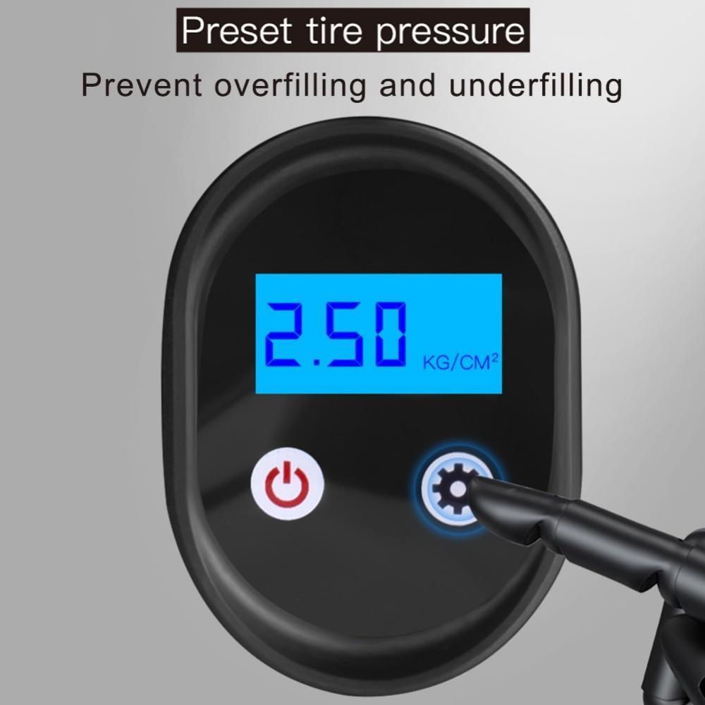 Wireless Portable Electric Air Pump Tire Inflator