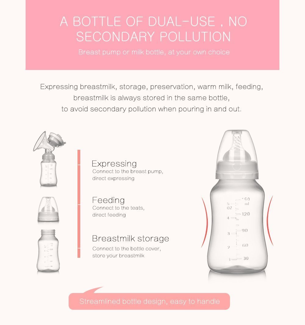 Hands Free Portable Electric Breast Pump