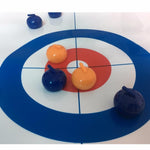 Tabletop Bullseye Curling Game - Compact