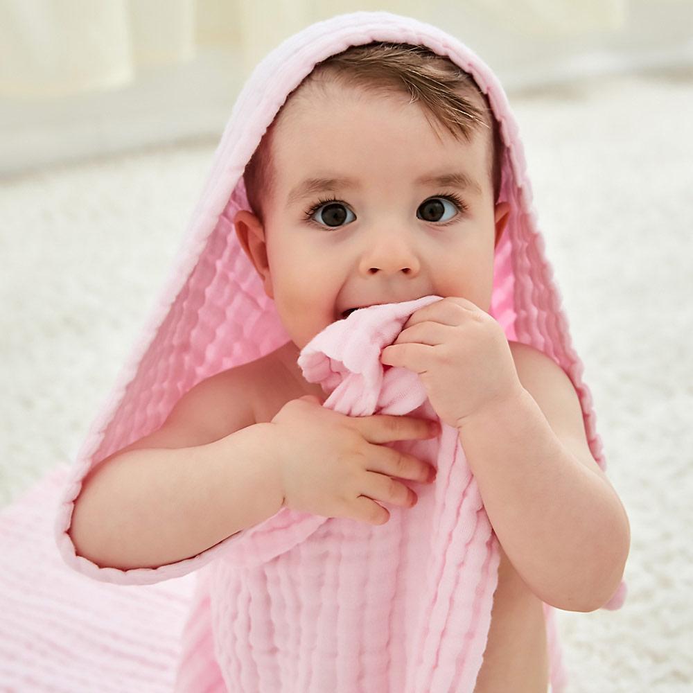 Baby Cotton Swaddle Blanket Gauze Mesh Towel