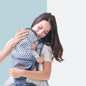 Ergonomic Breathable Baby Carrier with Hipseat