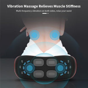 Electric Back Massager Lumbar Back Pain Relief