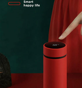 Intelligent Insulated Thermos Bottle with Temperature Display