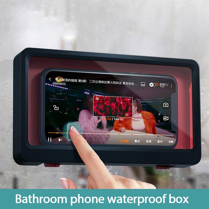Waterproof Wall Mounted Mobile Phone Case