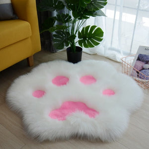 Cat Paw Soft Plush Floor Carpet