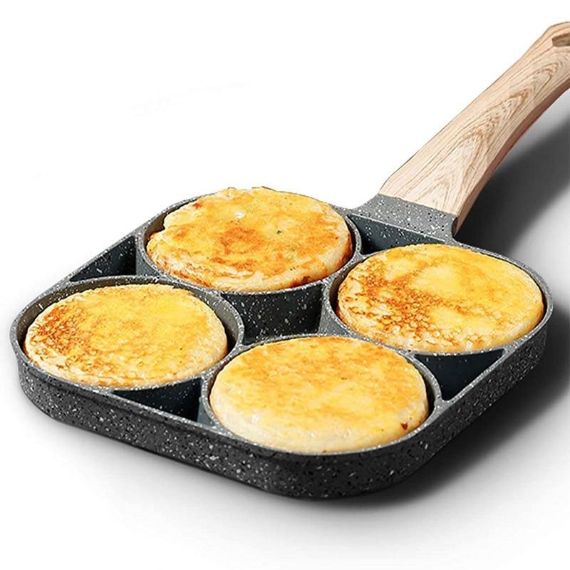 Non-stick 4-Hole Egg Frying Pan