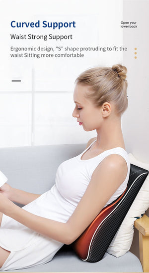 Electric Shiatsu Head Neck Cervical Traction Body Massager