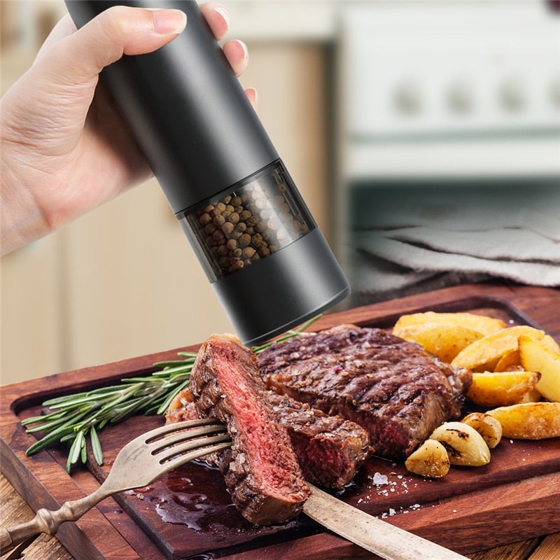 Rechargeable Automatic Salt & Pepper Grinder