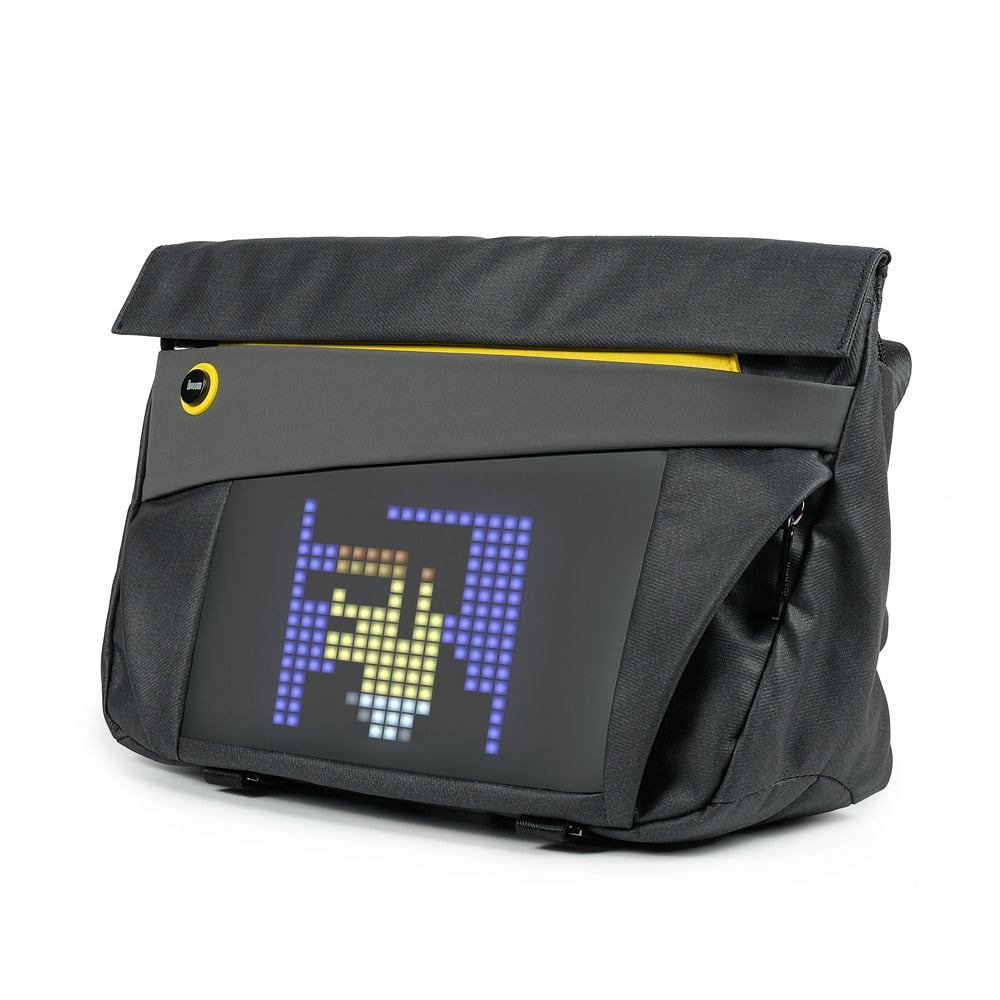 Pixel Art Customizable Messenger Bag