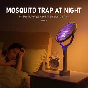 Rotating Mosquito Killer Lamp Mosquito Swatter