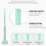 Rotating Mosquito Killer Lamp Mosquito Swatter