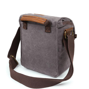 Vintage Canvas Messenger Camera Bag