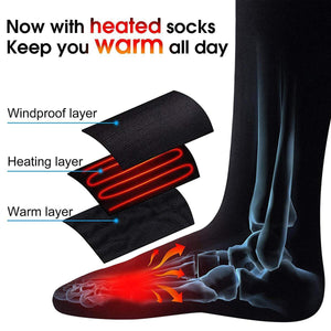 Rechargeable Electric Heated Socks