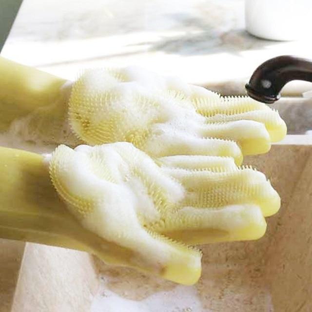 Silicone Dishwashing Gloves