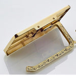 Antique Toilet Paper Holder with Mobile Phone Shelf