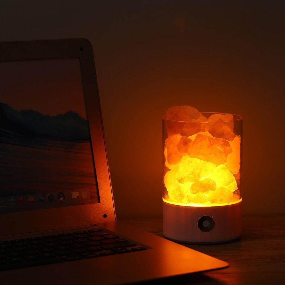 USB Crystal LED Light Himalayan Salt Lamp