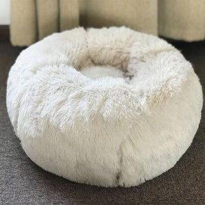 Calming Soft Fleece Dog Cat Bed