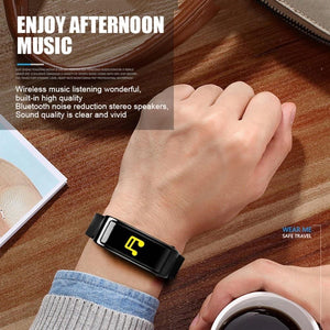 2 in 1 Smart Watch Bracelet Bluetooth Headset
