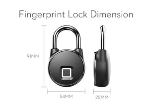 Smart Anti Theft Fingerprint Padlock