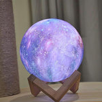 3D Galaxy Lamp with Stand