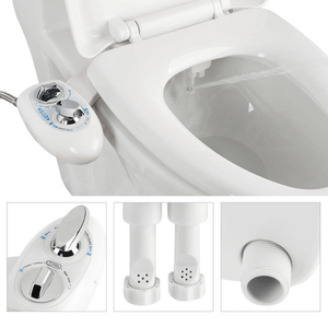 Mechanical Toilet Bidet Attachment