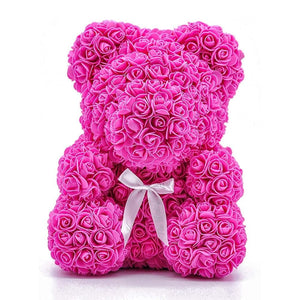 Elegant Rose Teddy Bear