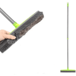 Pet Hair Remover Rubber Broom