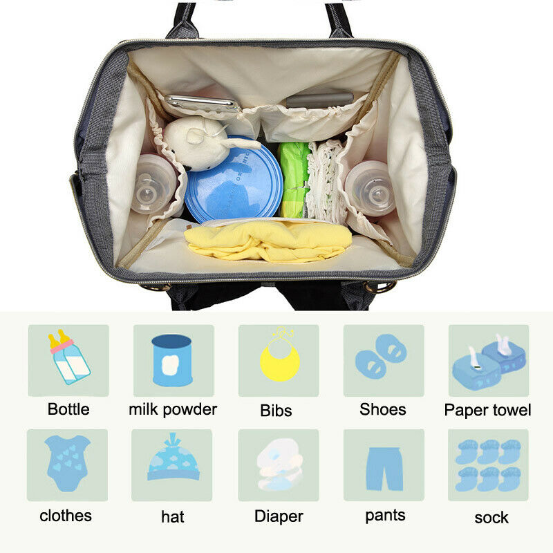 Leopard Design Baby Diaper Bag