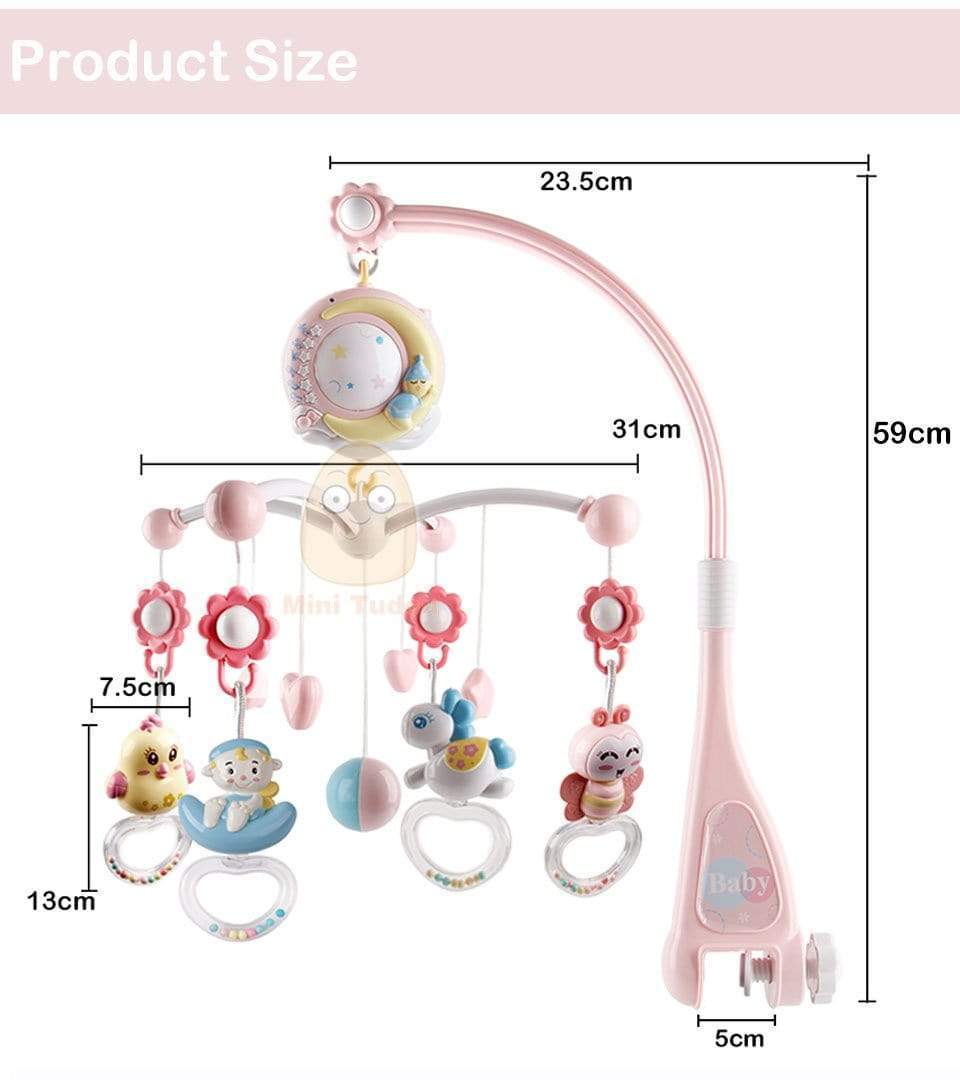 Musical Mobile Baby Rattles for Crib