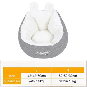 Cozy Pet Bed for Cat and Dog